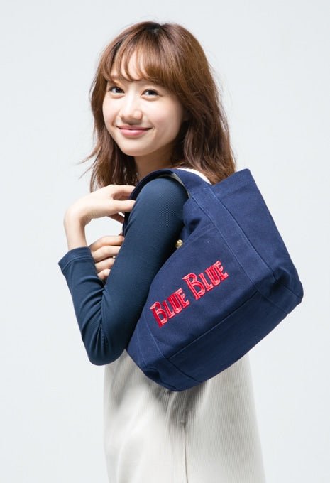 BLUE BLUE 블루블루진 BB 앵커 캔버스백 S (RED)