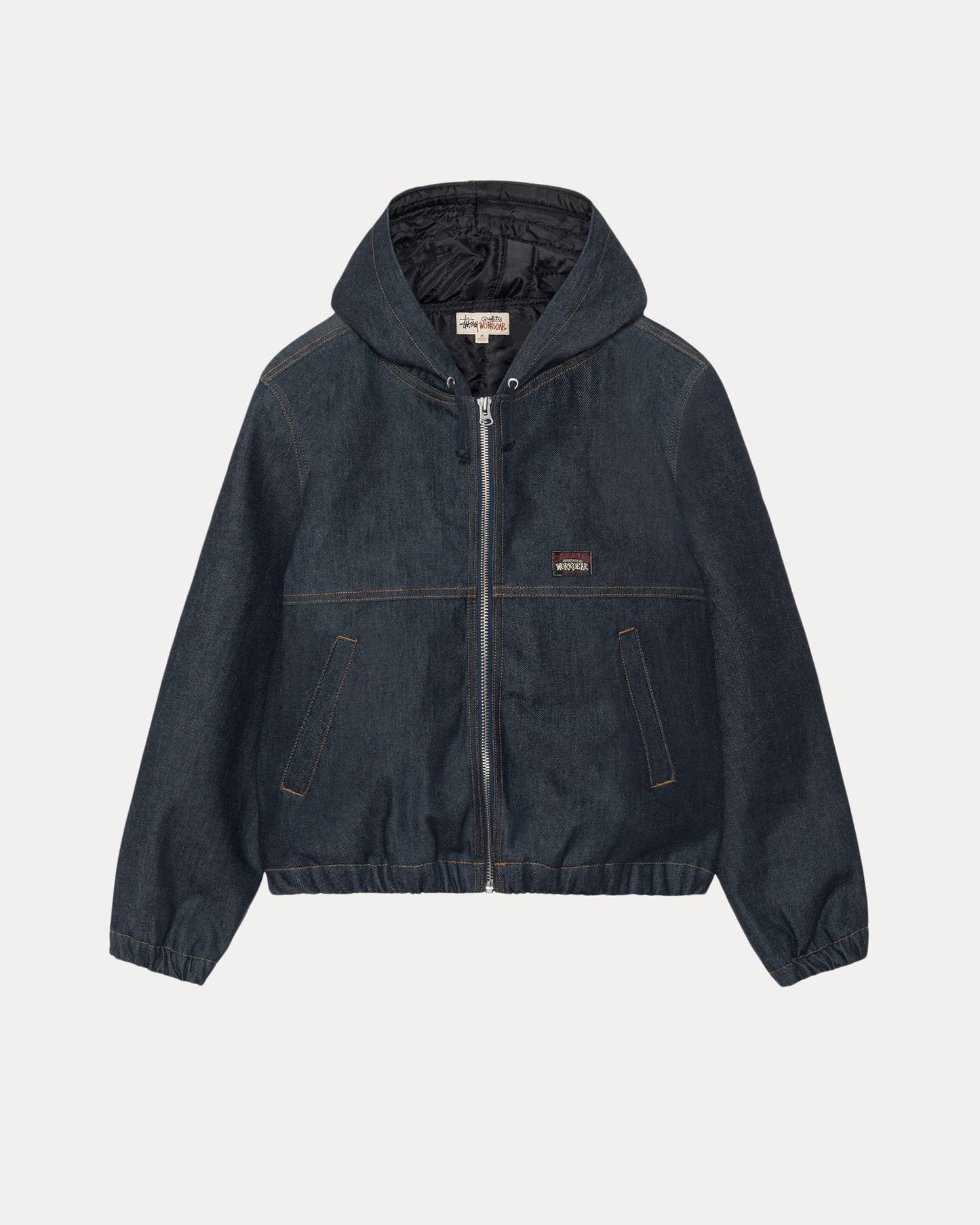 STUSSY 스투시 인슐레이티드 워크 자켓 – 로우 데님