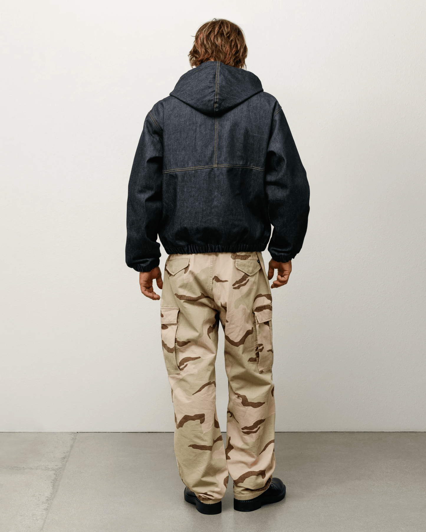 STUSSY 스투시 인슐레이티드 워크 자켓 – 로우 데님