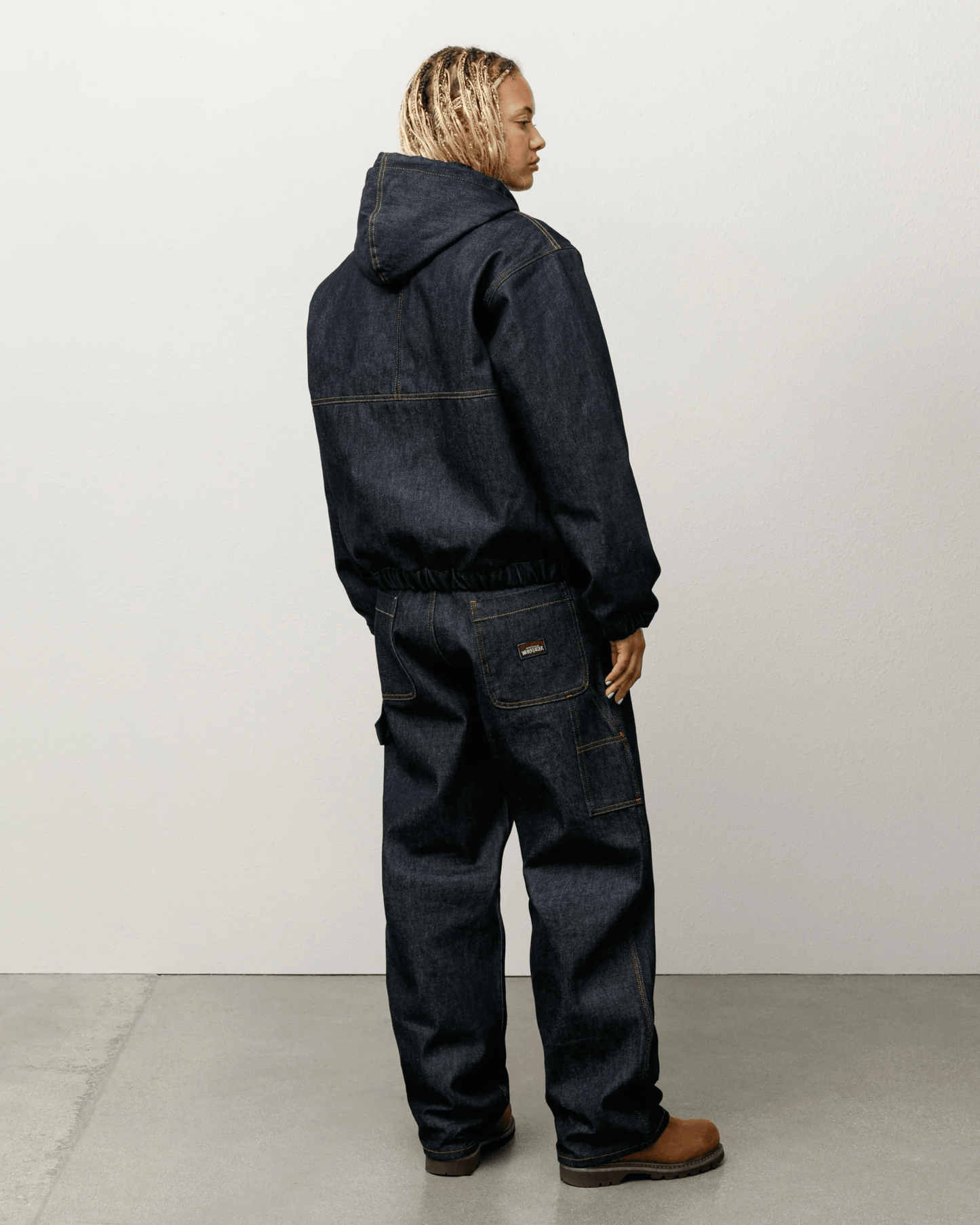 STUSSY 스투시 인슐레이티드 워크 자켓 – 로우 데님