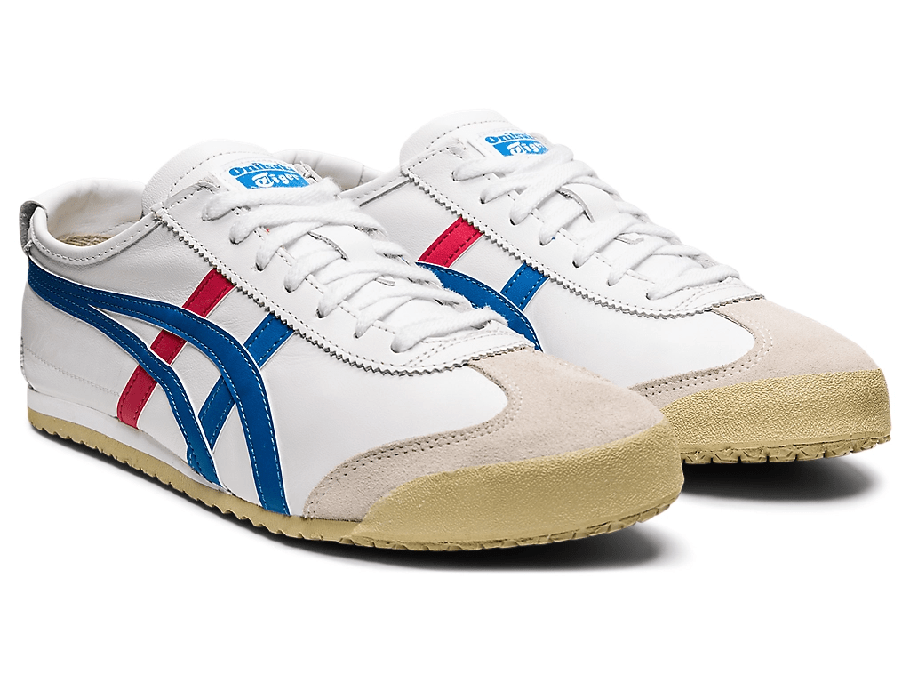 오니츠카 타이거 MEXICO 66 화이트/블루 유니섹스 스니커즈 1183C102.100 WHITE/BLUE