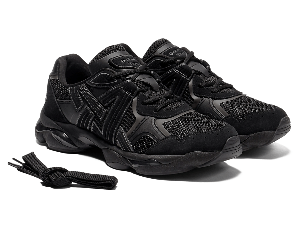 오니츠카 타이거 TIGRUN (티그런) 블랙/블랙 런닝 스타일 스니커즈 1183C478.001 BLACK/BLACK