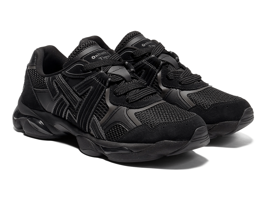 오니츠카 타이거 TIGRUN (티그런) 블랙/블랙 런닝 스타일 스니커즈 1183C478.001 BLACK/BLACK