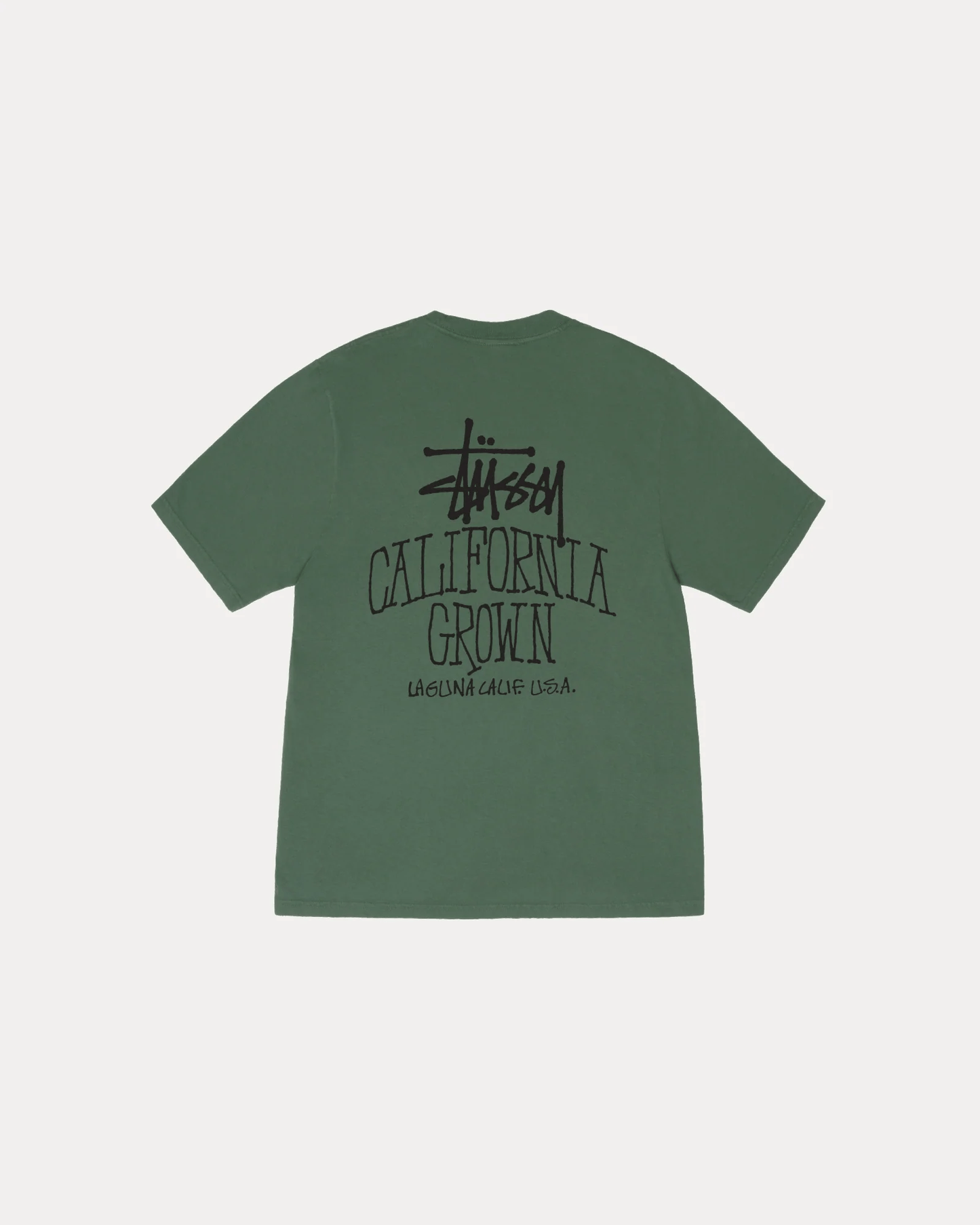 STUSSY 스튜시 캘리 그로운 티셔츠 피그먼트 3색상 사이즈선택