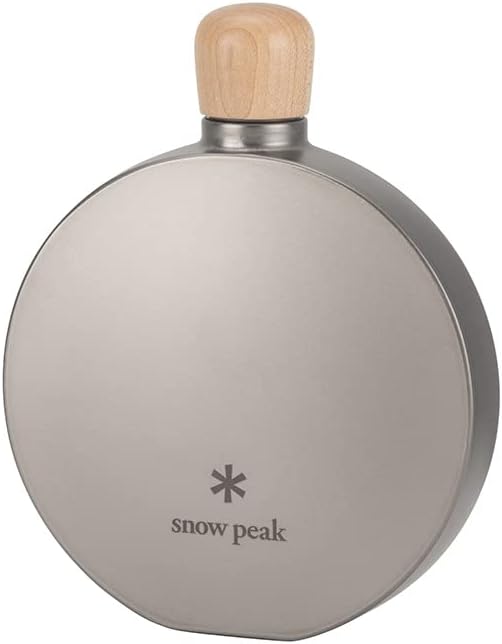 스노우피크(snow peak) 티타늄 스키틀 150ml (캠핑·아웃도어용 플라스크)