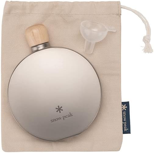 스노우피크(snow peak) 티타늄 스키틀 150ml (캠핑·아웃도어용 플라스크)