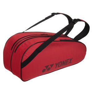 요넥스(YONEX) 테니스 라켓가방 6 BAG2532R 레드, 테니스 라켓 6개 수납 가능