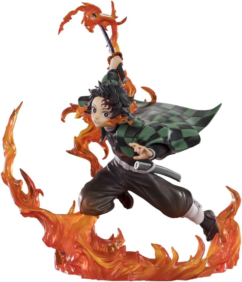 TAMASHII NATIONS Figuarts ZERO 귀멸의 칼날 카마도 탄지로 렌고쿠 칼자루 ver. 약 195mm PVC &ABS PC 도색 완성 피규어