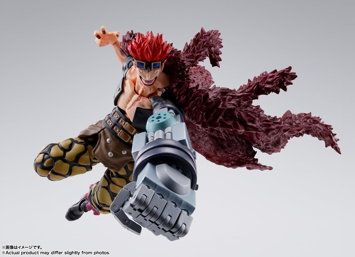 TAMASHII NATIONS S.H.Figuarts 원피스 유스타스 키드 - 오니가시마 습격편 - 약 180mm PVC & ABS 도색 완성 가동 피규어