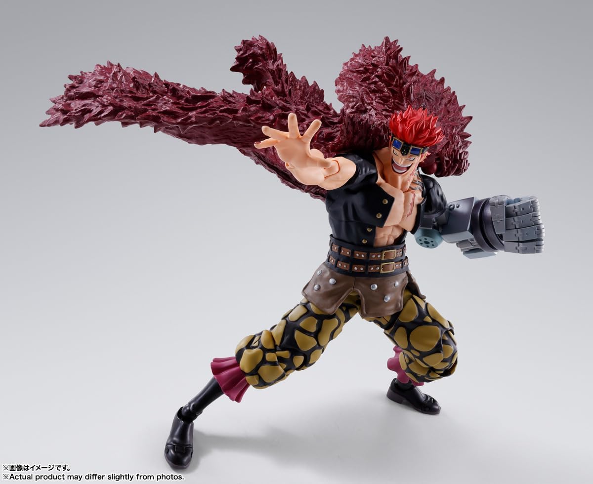 TAMASHII NATIONS S.H.Figuarts 원피스 유스타스 키드 - 오니가시마 습격편 - 약 180mm PVC & ABS 도색 완성 가동 피규어
