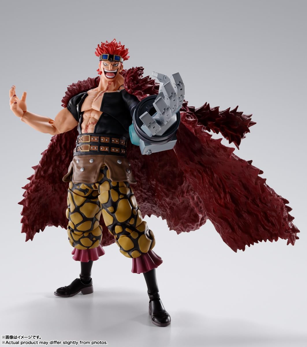 TAMASHII NATIONS S.H.Figuarts 원피스 유스타스 키드 - 오니가시마 습격편 - 약 180mm PVC & ABS 도색 완성 가동 피규어
