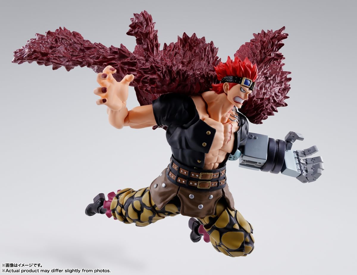TAMASHII NATIONS S.H.Figuarts 원피스 유스타스 키드 - 오니가시마 습격편 - 약 180mm PVC & ABS 도색 완성 가동 피규어