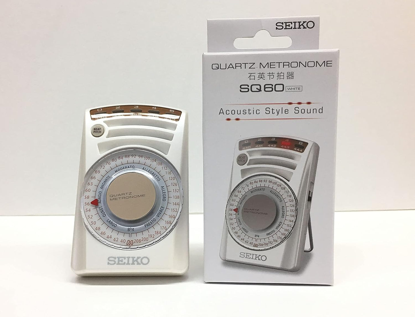 세이코(SEIKO) 쿼츠 메트로놈 SQ60 2색상