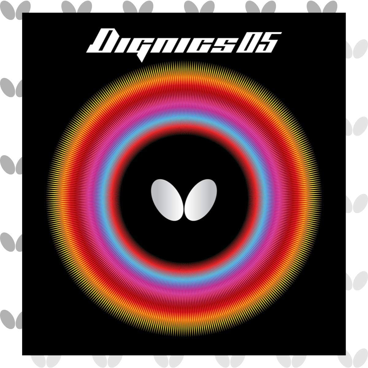 버터플라이(Butterfly) 탁구 고무 디그닉스05 (Dignics 05) 하이텐션 타입 전진 공격형 러버 색상 두께선택