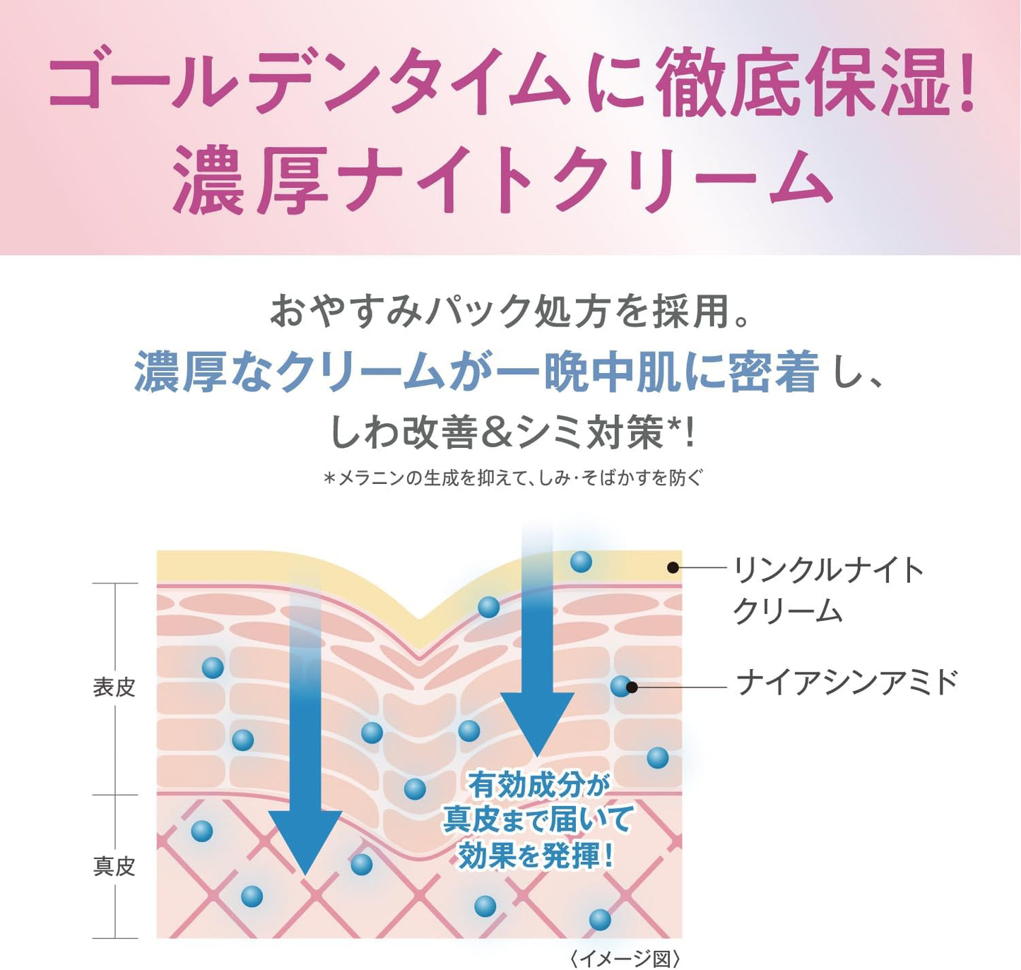 사나 나메라카혼포 약용 링클 나이트크림 화이트 콩 이소플라본 밤에 사용 50g