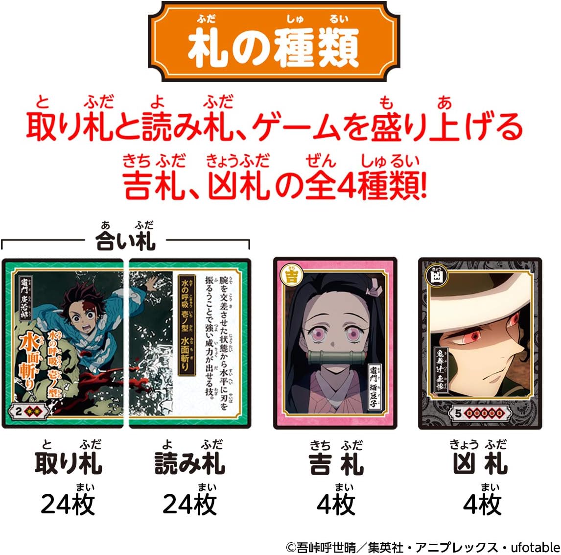 반다이 귀멸의 칼날 전집중 패 카드게임 (BANDAI)