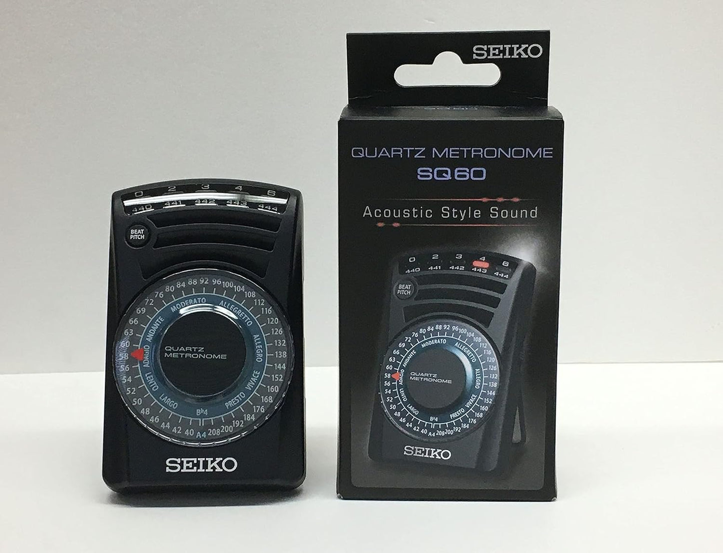 세이코(SEIKO) 쿼츠 메트로놈 SQ60 2색상