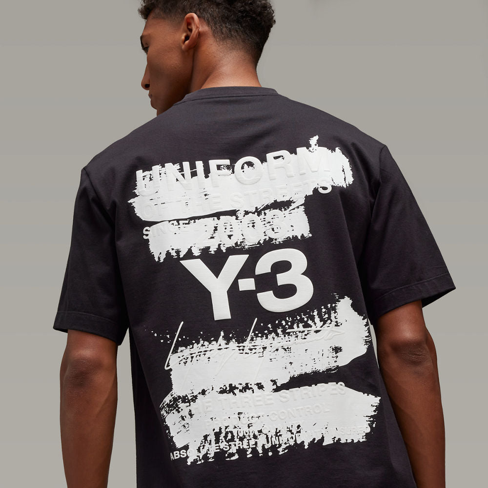 Y-3 와이쓰리 U GFX SS TEE (블랙) JN4879