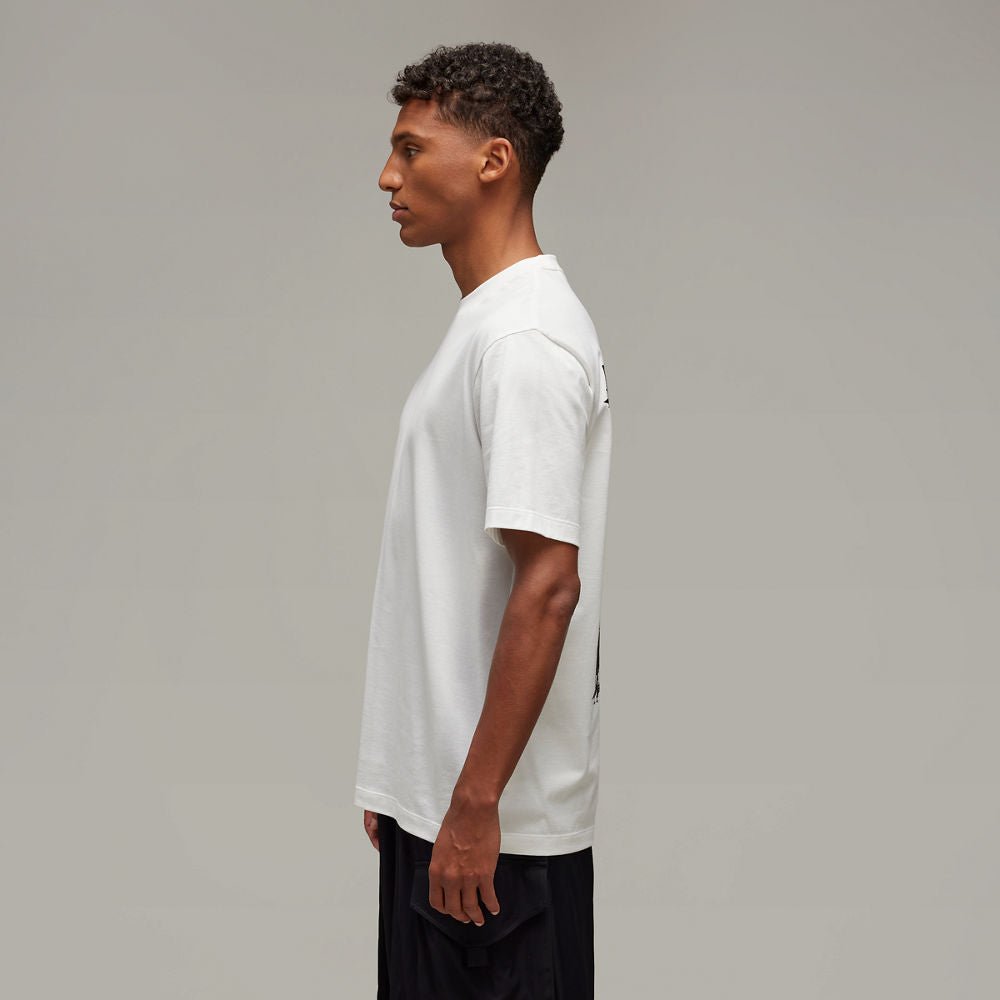 Y-3 U GFX SS TEE (코어 화이트) JM7815