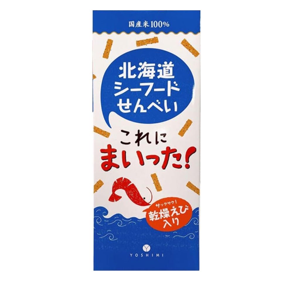 YOSHIMI 요시미 홋카이도 시푸드 센베이 "이거 참 대단해!" 18g × 6봉 4세트