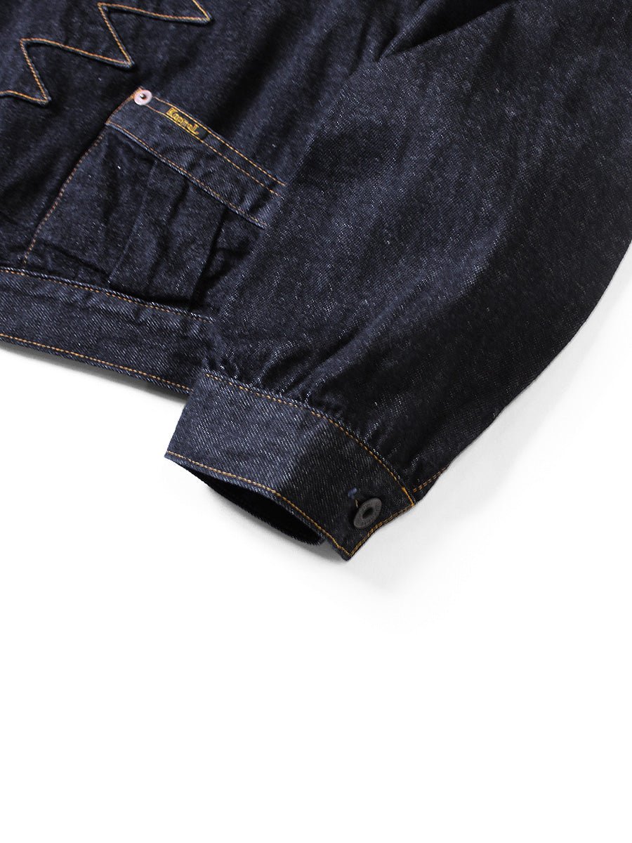 Kapital 캐피탈12oz 데님 산토도밍고 썬더버드 재킷 K2504LJ175