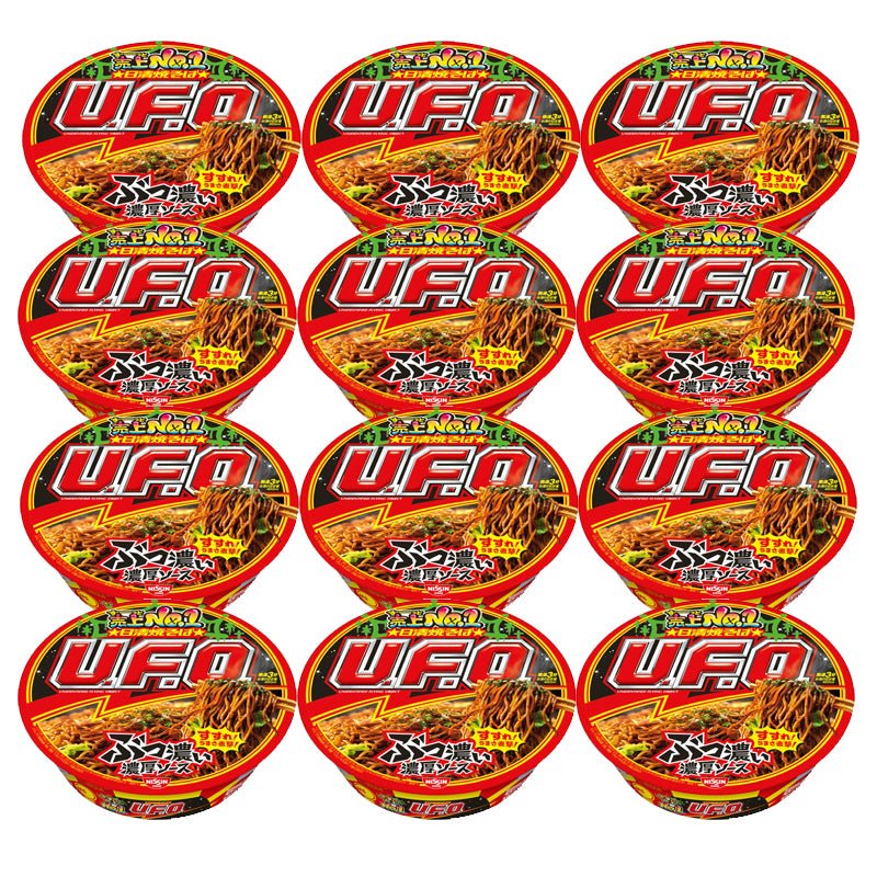 닛신 야끼소바 U.F.O. 128g × 12개입
