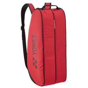요넥스(YONEX) 테니스 라켓가방 6 BAG2532R 레드, 테니스 라켓 6개 수납 가능