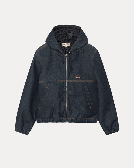 STUSSY 스투시 인슐레이티드 워크 자켓 – 로우 데님