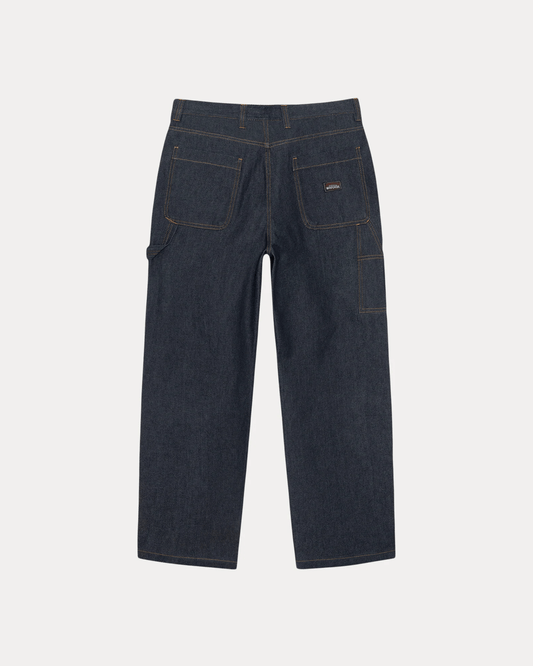 STUSSY 스투시 카펜터 팬츠 로우 데님 (Indigo) 사이즈선택