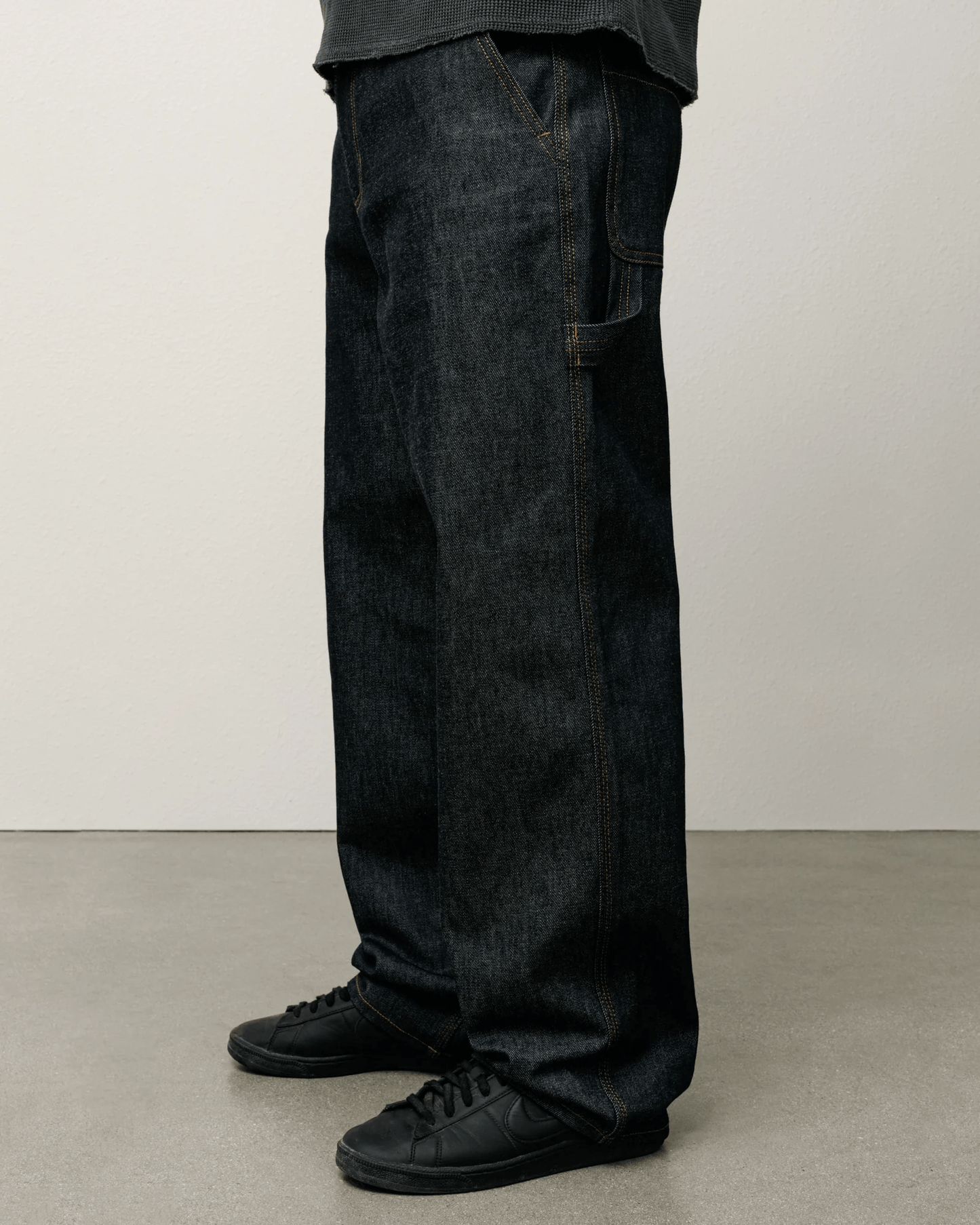 STUSSY 스투시 카펜터 팬츠 로우 데님 (Indigo) 사이즈선택