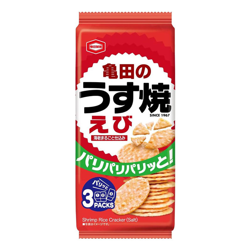 카메다 우스야키 새우맛 센베이 70g × 12봉