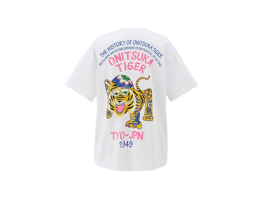 오니츠카 타이거 OVERSIZED GRAPHIC TEE 오버사이즈 그래픽 티셔츠 UNISEX 4컬러