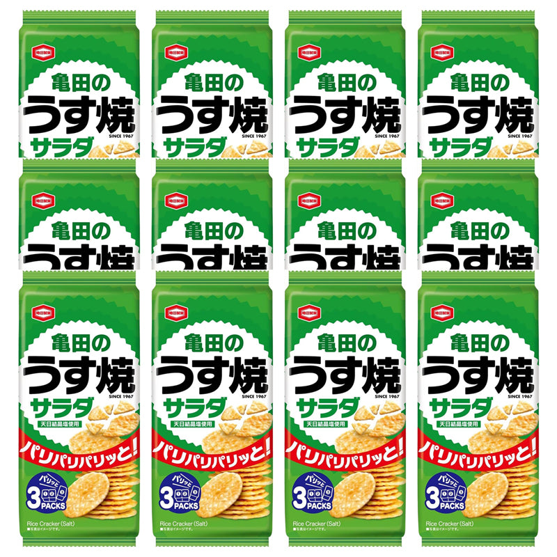 카메다 우스야키 샐러드 센베이 80g × 12봉