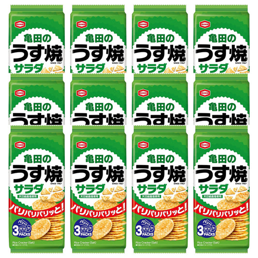 카메다 우스야키 샐러드 센베이 80g × 12봉