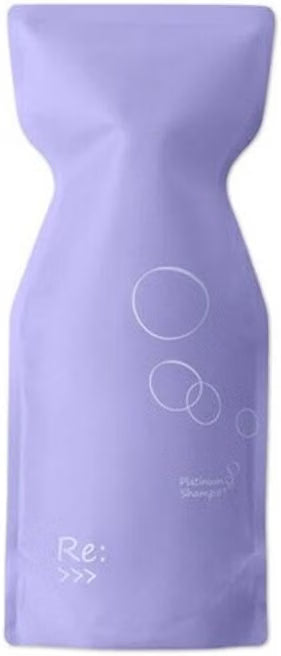아쥬반 ADJUVANT RE: 플래티넘 샴푸 600mL 리필 고손상 모발 케어