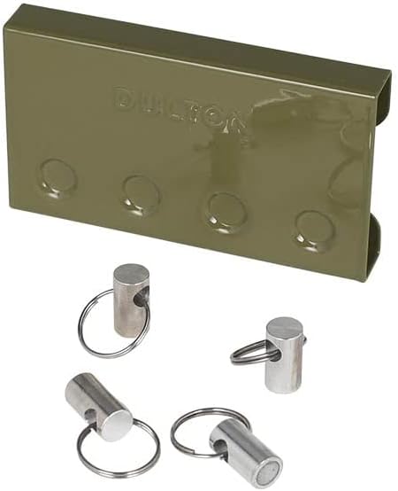 Dulton 마그넷 키 스토리지 키링 Keyring 4pcs 4색상 택일
