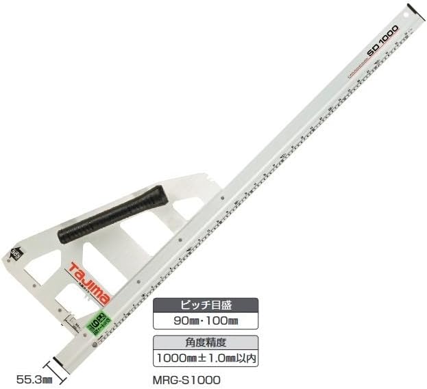 타지마 원형톱 가이드 SD1000 (1000mm) – MRG-S1000 1미터 길이의 고정밀 일본산 원형톱 가이드