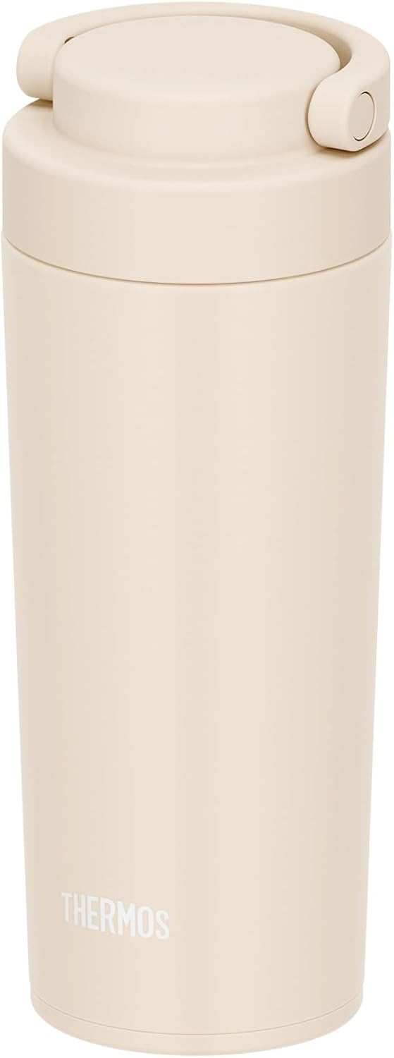 써모스 THERMOS JOV-421 진공단열 텀블러 420ml 보온보냉 식기세척기 가능 캐리핸들 3색상