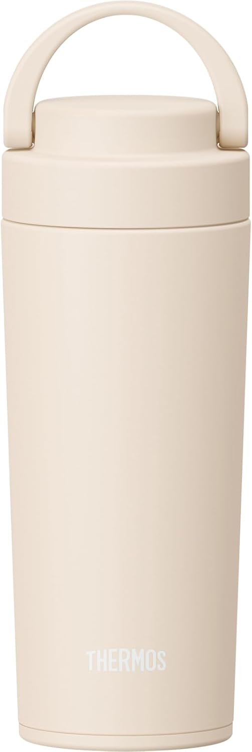 써모스 THERMOS JOV-421 진공단열 텀블러 420ml 보온보냉 식기세척기 가능 캐리핸들 3색상