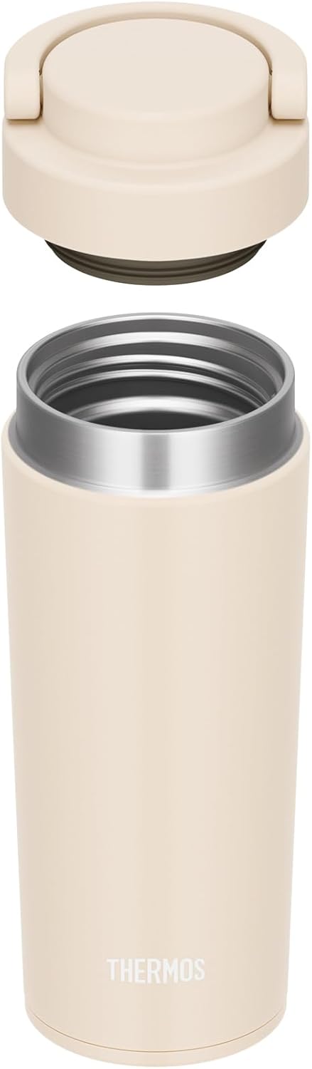 써모스 THERMOS JOV-421 진공단열 텀블러 420ml 보온보냉 식기세척기 가능 캐리핸들 3색상