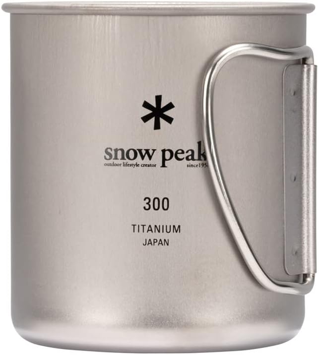 스노우피크(Snow Peak) 티타늄 머그컵 – 싱글 머그 300ml( MG-142)/450ml( MG-143)옵션선택 실리콘리드추가 선택