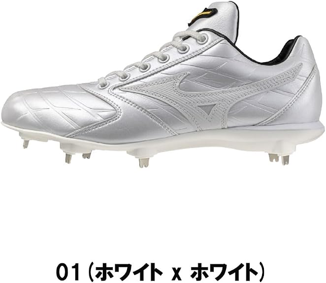 미즈노 프로 라이트레보 프로 2 Ltd 야구 스파이크 11GM264001 화이트  MIZUNO PRO LIGHTREVO PRO 2 Ltd