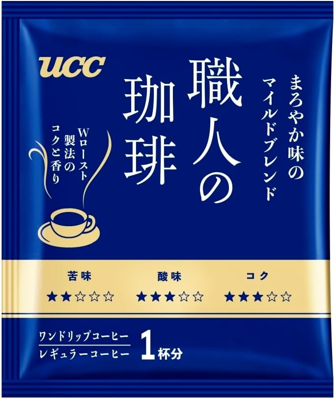 UCC 장인의 커피 드립 커피 부드러운 맛 마일드 블렌드 100P (700g)