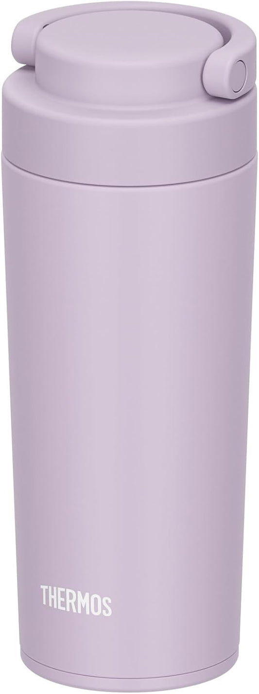 써모스 THERMOS JOV-421 진공단열 텀블러 420ml 보온보냉 식기세척기 가능 캐리핸들 3색상