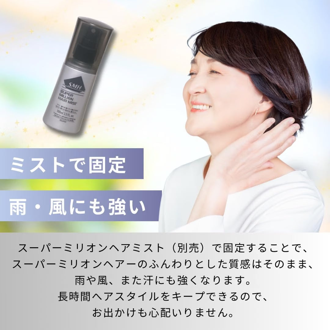 슈퍼 밀리언 헤어 30g No.2 다크브라운 흑채 헤어 파우더