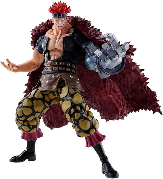 TAMASHII NATIONS S.H.Figuarts 원피스 유스타스 키드 - 오니가시마 습격편 - 약 180mm PVC & ABS 도색 완성 가동 피규어