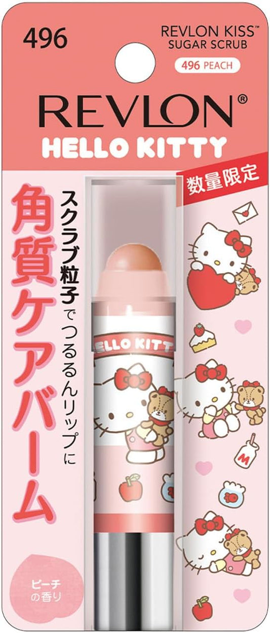 REVLON 레브론 키스 슈가 스크럽 SANRIO 헬로키티 496 피치 2.6g