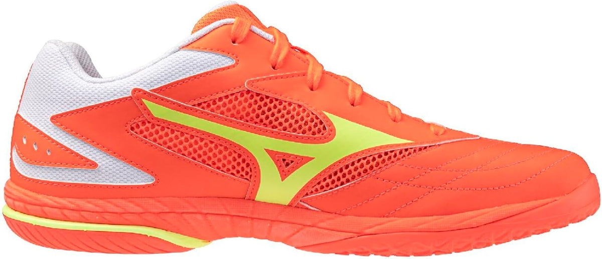 미즈노 MIZUNO 웨이브 드라이브 9 남녀공용 탁구화 2E 오렌지 옐로우