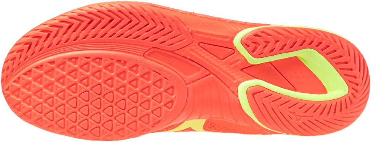 미즈노 MIZUNO 웨이브 드라이브 9 남녀공용 탁구화 2E 오렌지 옐로우