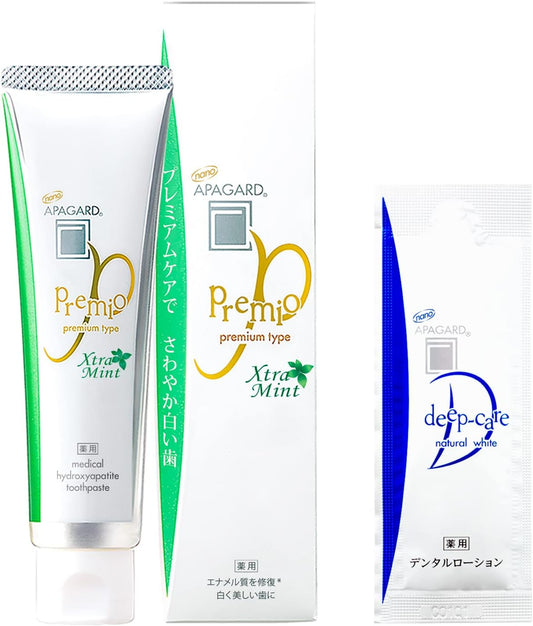 아파가드 프레미오 엑스트라민트 105g & 딥케어 액상치약(5ml)